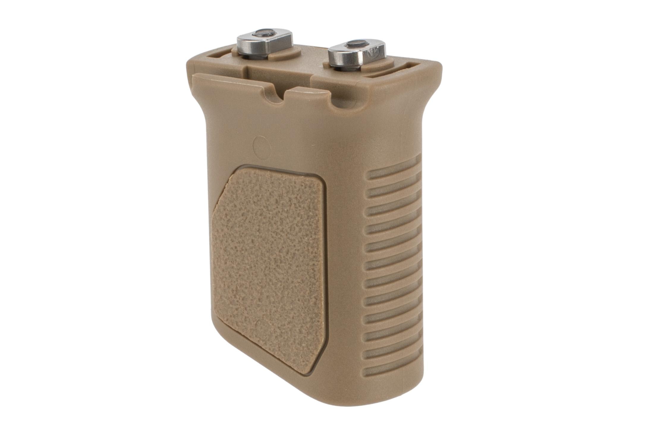 Strike Industries Angled Vertical Grip With Cable Management - Short - FDE